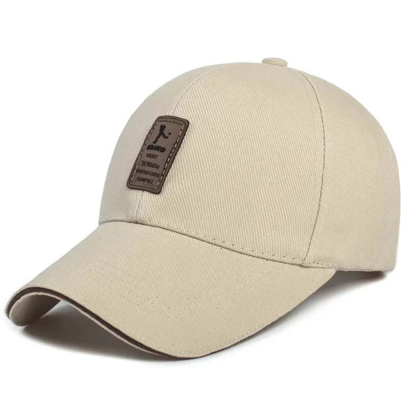 Gorra de béisbol con bordado de insignia para hombre y mujer, gorro de algodón ajustable, informal, de alta calidad, para primavera, 2023