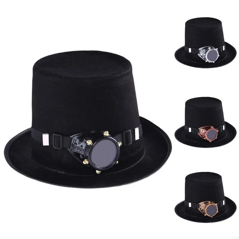 P88A نظارات القراصنة Steampunk نظارات نظارات للحفلات لعب الأدوار مرحلة النظارات