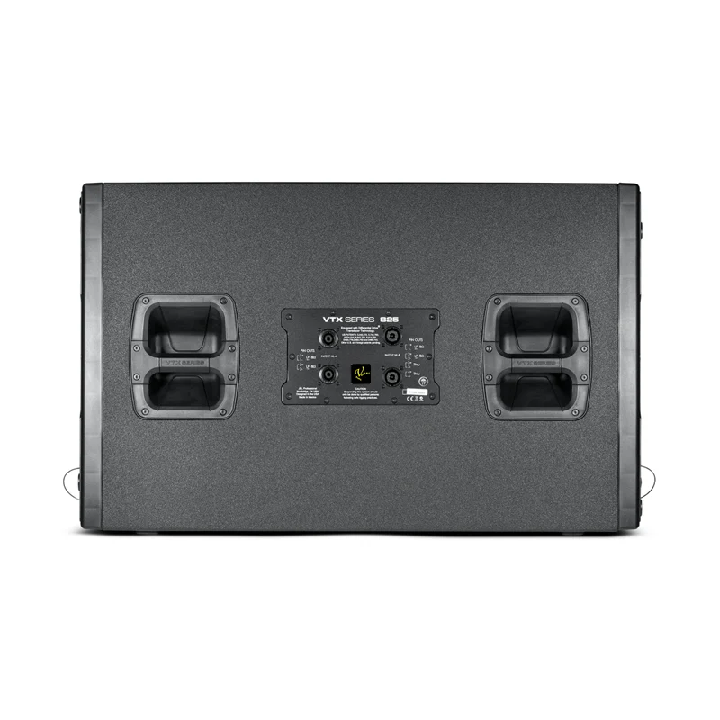 VTX S25 Professional Performance Audio Equipment Dual 15-inch Cardioid-Arrayable Subwoofer with Suspendable Feature