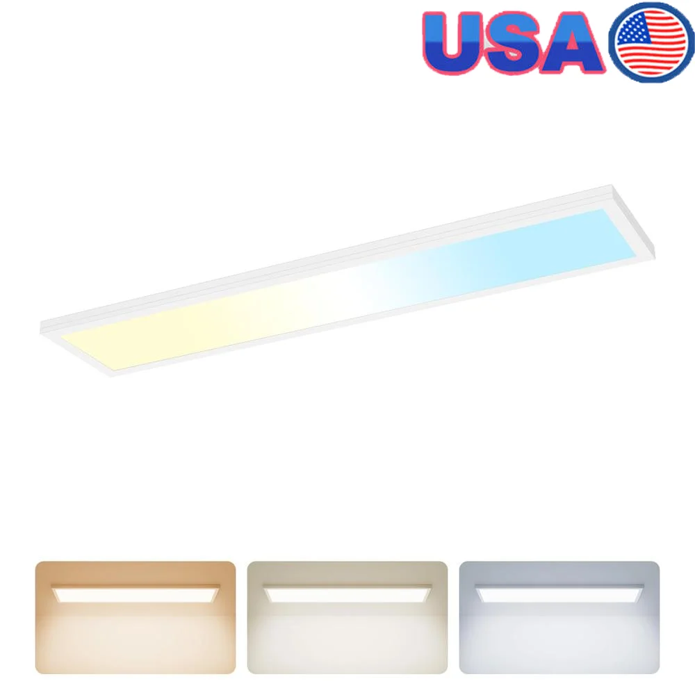 

1x4 LED Flat Panel Light 50W 5500LM TRIAC Dimmable Surface Mount Energy Efficient Ceiling Light Indoor Use