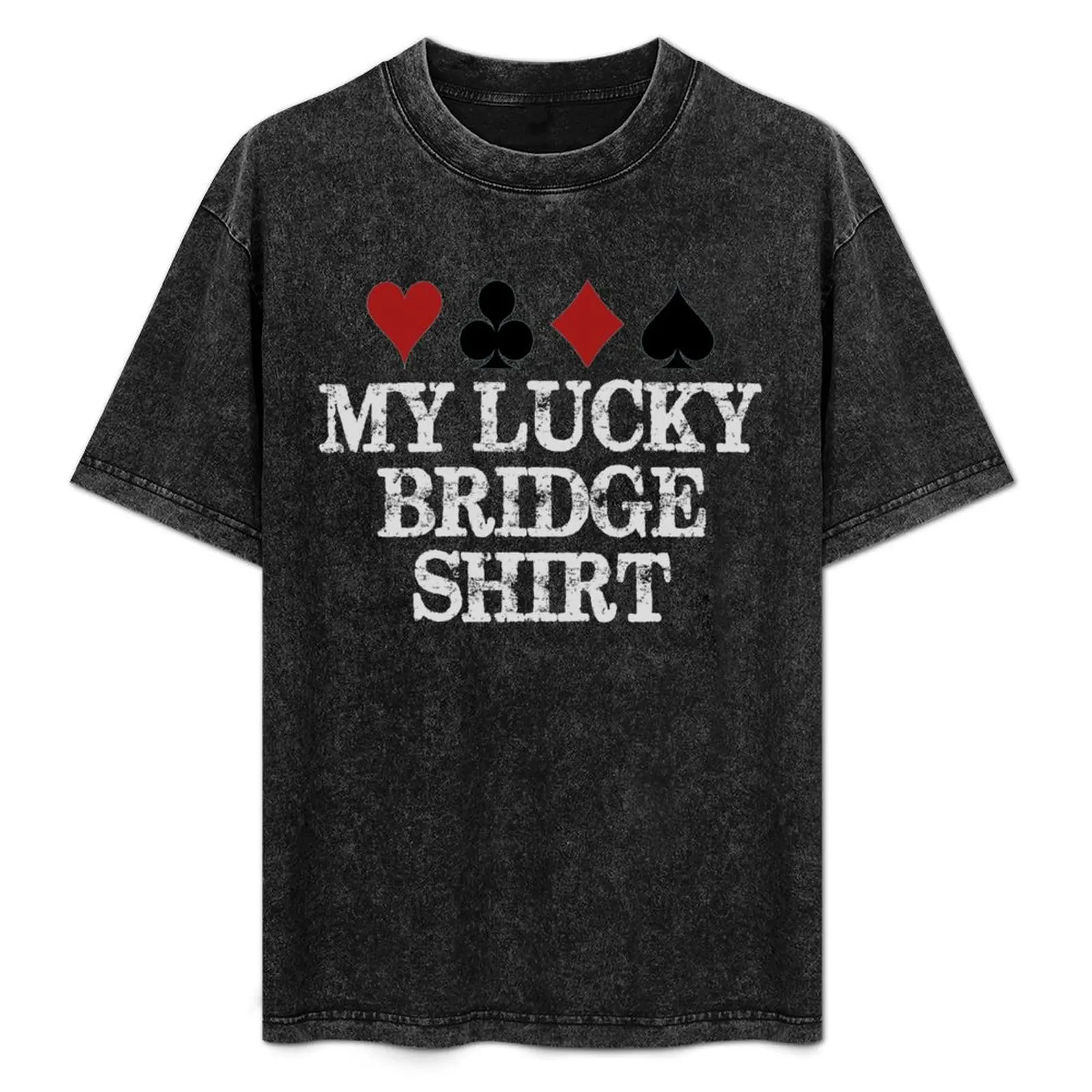 

Bridge Player Gifts - My Lucky Bridge Shirt - Funny Gift Ideas for Bridge Players & Card Lovers T-Shirt