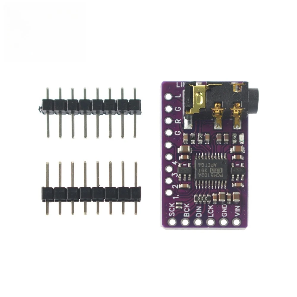 1/5 قطعة GY-PCM5102 واجهة I2S IIS DAC فك مجلس PCM5102A HiFi الصوت DAC وحدة لراسبيري Pi/STM32