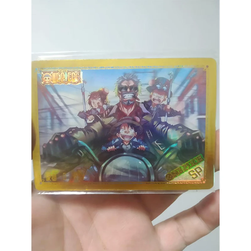 Anime One Piece SP Card Monkey D Luffy Sanji Nami Uta Boa Hancock Collectible Cards Christmas Birthday Gifts Children's Toys