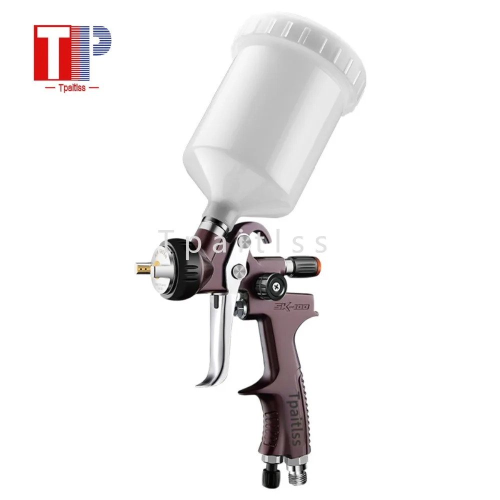 

Tpaitlss New High-end Car Spray Gun Boutique Spray Gun SK100 High Atomization Spray Steam Car Topcoat 1.3mm