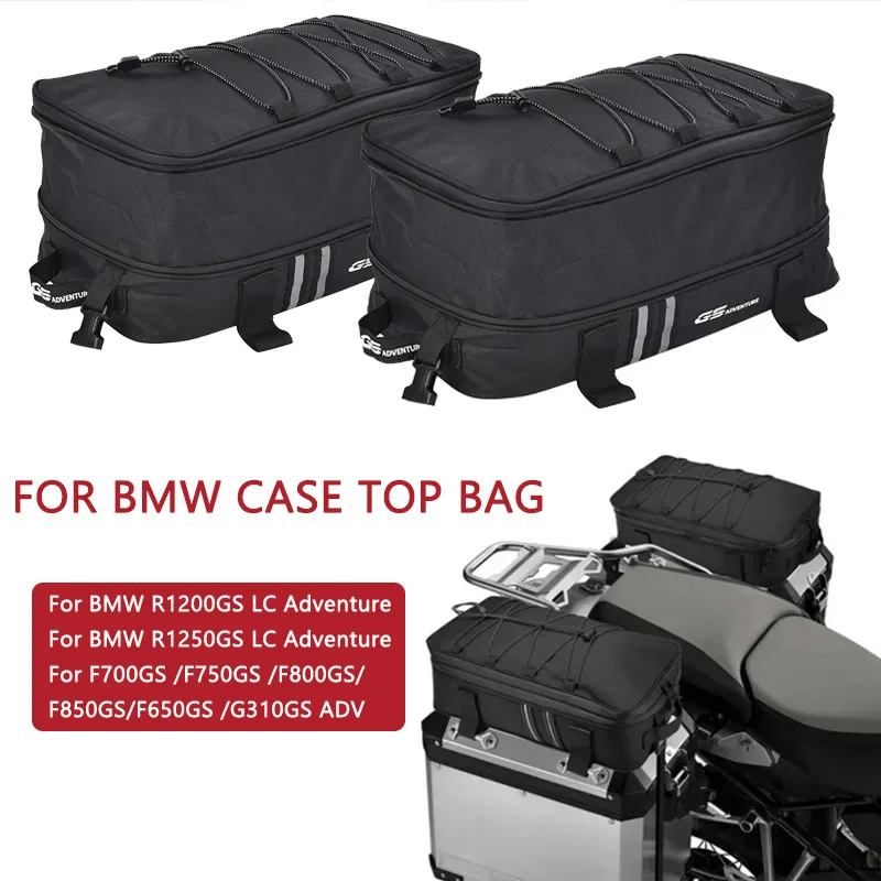 

Motorcycle Saddlebag Top Bag Top Box F650GS G310GS ADV Side Case Panniers Luggage For BMW R1250GS Adventure R1200GS R 1250 GS LC