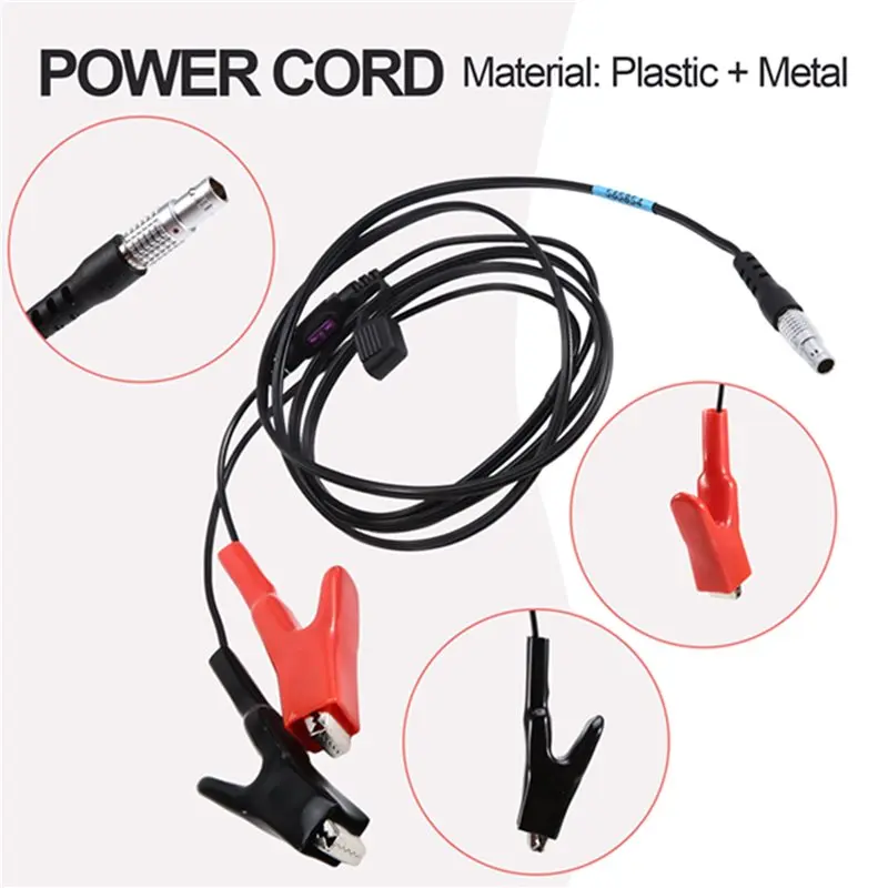 B50B-565854 كابل الطاقة لـ Leica TPS1200 TPS2003 لمحطة Leica TS10 TCRP1203 الإجمالية