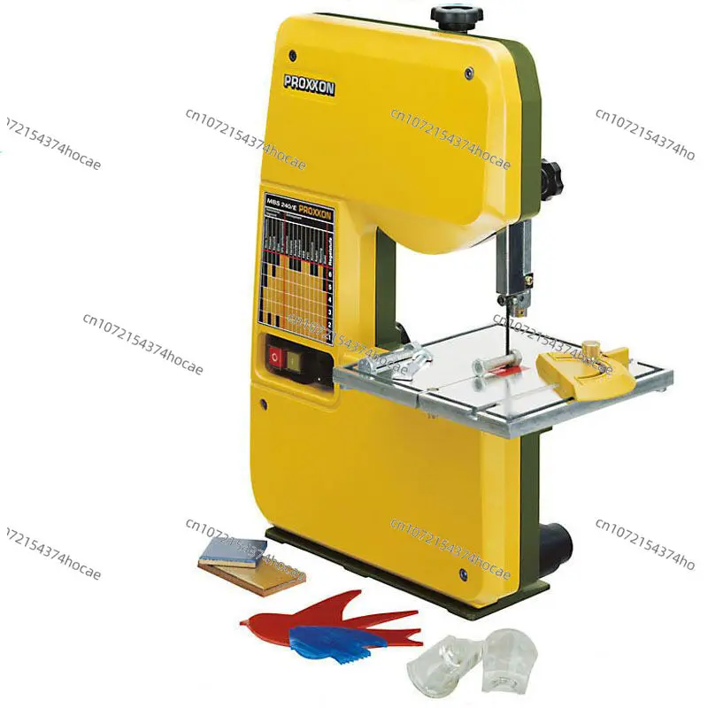 Imagem -02 - Proxxon-alemão Band Saw Machine Pequena Desktop Metal Saw Machine Casa Marcenaria Band Saw Mini Band-saw Blade