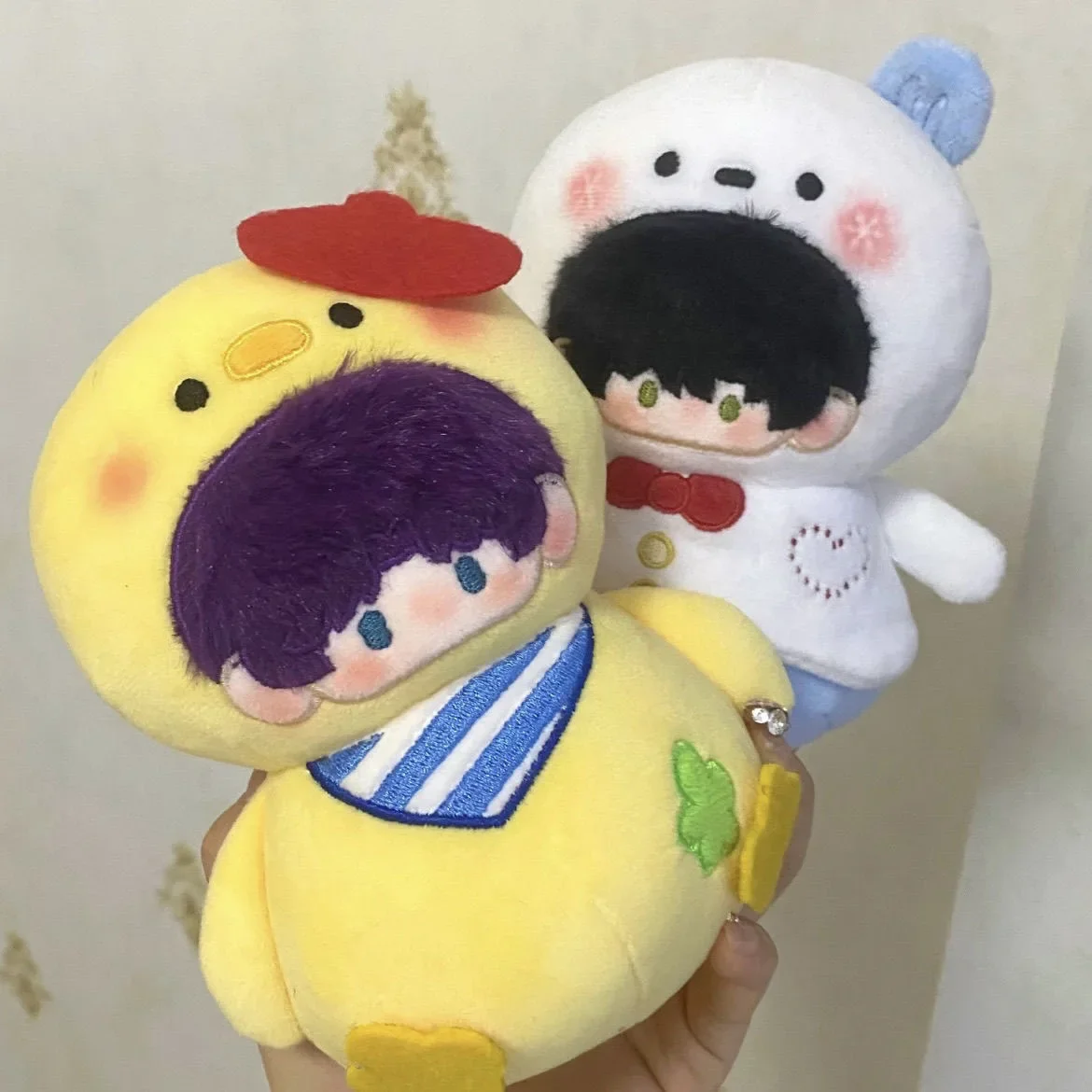 Anime Love and deepspace Zayne Rafayel Xavier Cosplay Cute 15cm Snowman Duck Dango Soft Plush Doll Stuffed Toy Plushie Gift