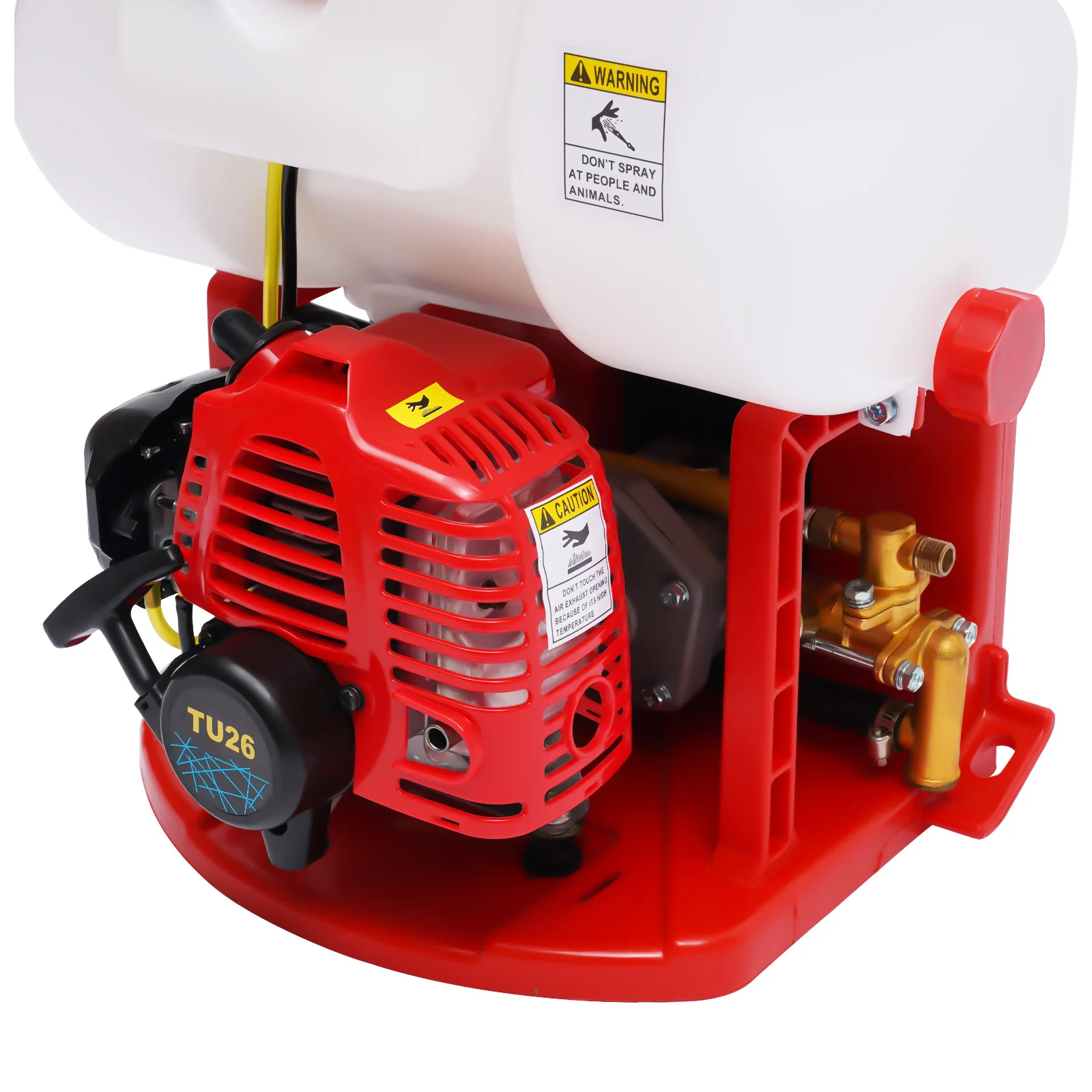 20-Liter-Drucksprüher, Benzinsprühgerät, 2-Takt-Motor, verstellbares hinteres Sprühgerät, universelle CDI-Zündung für Parks, Terrassen usw – Detail 12