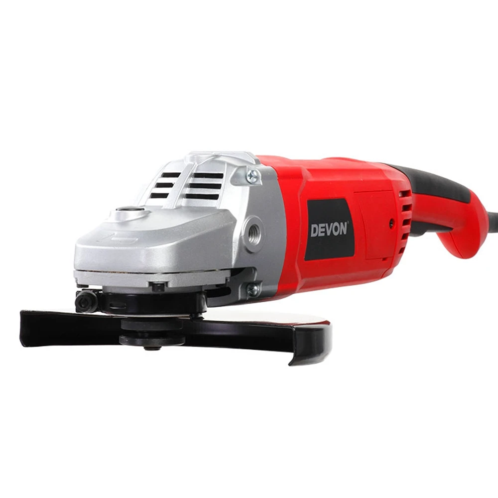 DEVON Soft Start Water-proof 230mm China Brushless High Performance Angle Exhuasted Grinder