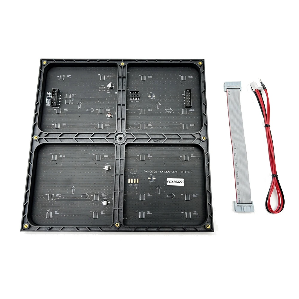 Cheapest 256x256mm P4 Indoor 64*64 Pixels 32scan Pantalla LED Full Color Big Board LED Video Wall LED Display Panel