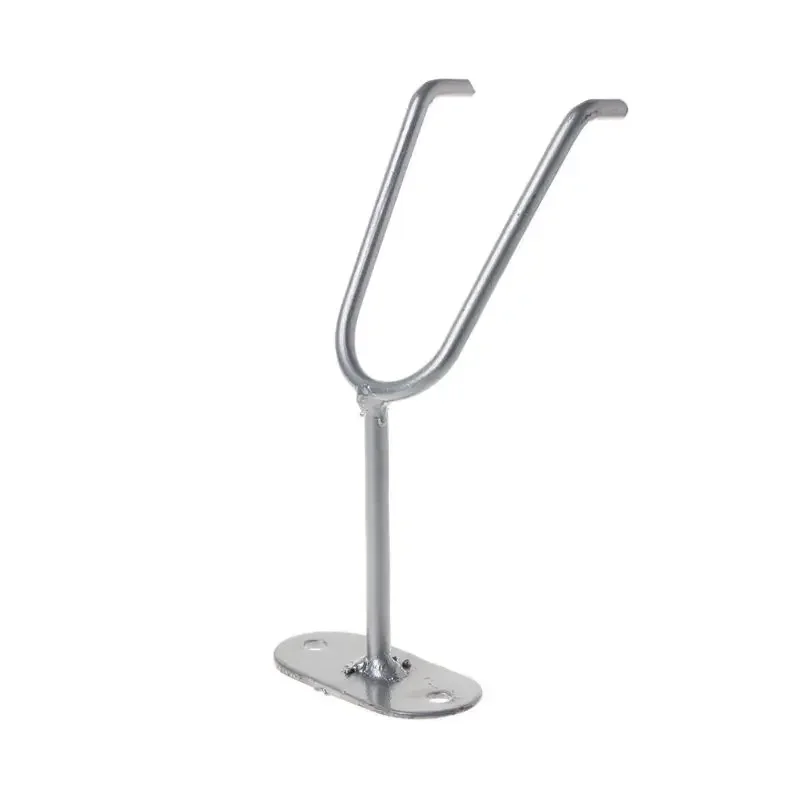 Soporte para pistola pulverizadora de 16x6,2 cm con 2 agujeros, soporte para pistola pulverizadora de alimentación por gravedad montado en la pared, fija a paredes y estaciones de cabina de pulverización R9UF