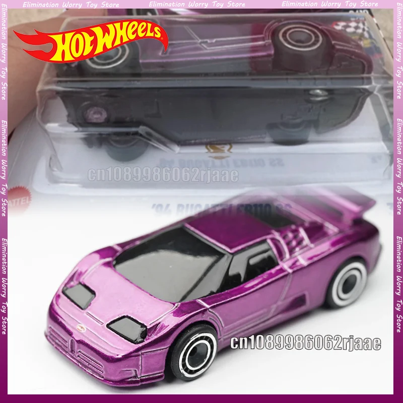 

Hot Wheels Treasure Hunt Alloy Diecast Car Models Bugatti Dodge Hellcat McLaren 1:64 Collectible Display For Car Collectors Kids