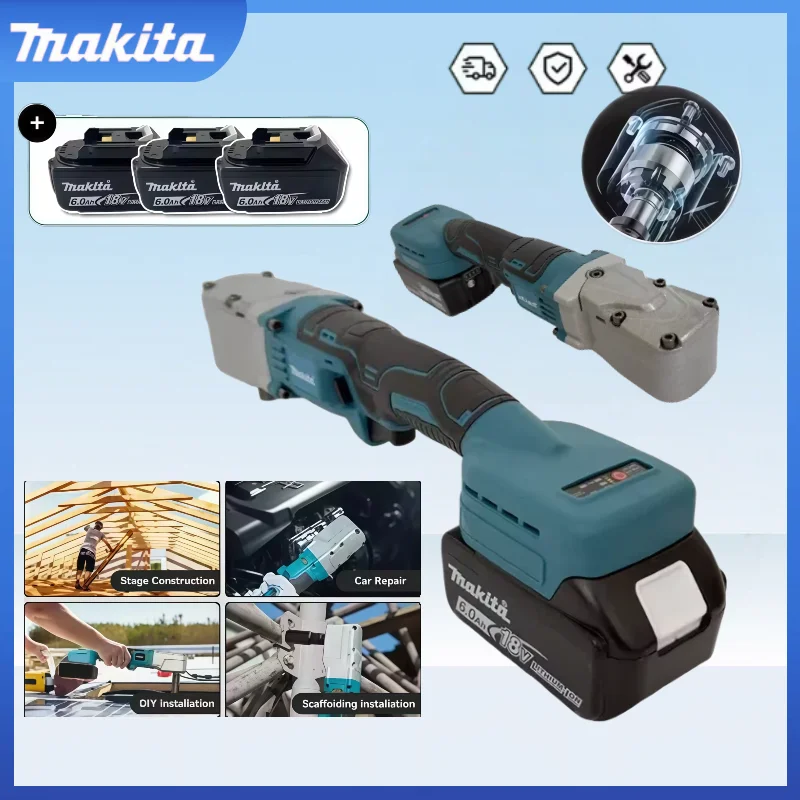 

Makita 1200NM 1/2'' Brushless Ratchet Wrench Electric Cordless Driver Removal Screw Nut Car Repair Tools