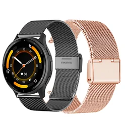 20 22 Metal Strap For Garmin Venu SQ/2 Plus/2/3 Band Watch Vivoactive 3 4 5 Forerunner 245 255 265 645 165 55 Milanese Bracelet