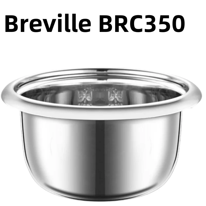 وعاء داخلي لطباخ الأرز من الفولاذ المقاوم للصدأ 304 لمكونات طباخ الأرز البديلة Breville BRC350