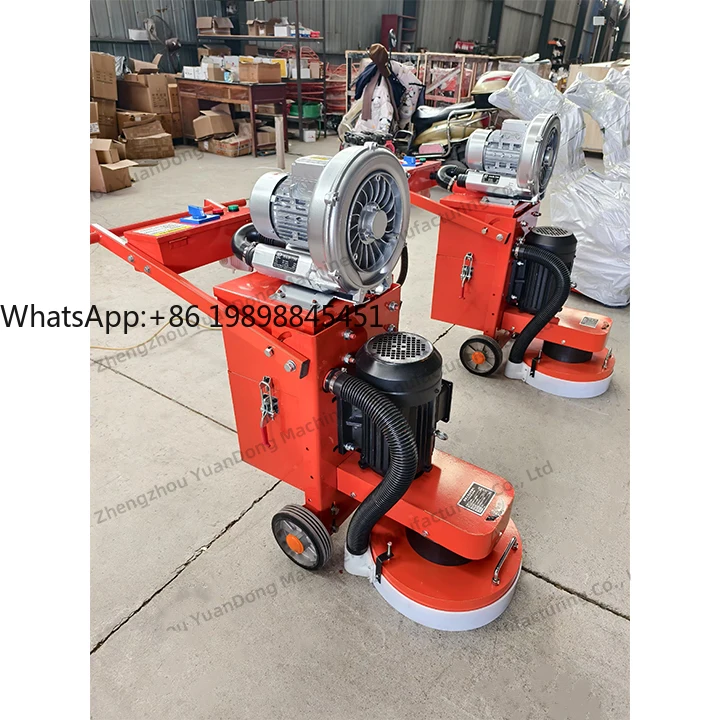 Rectificadora de superficie de piso de hormigón, amoladora de piso de hormigón eléctrica de 400mm, 220v