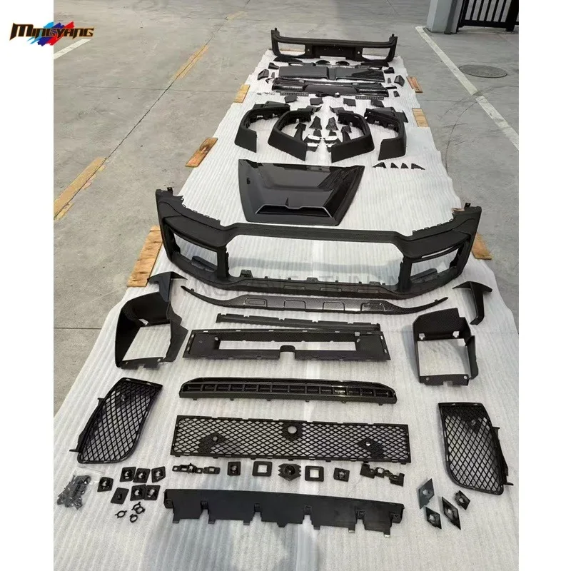 【2026】New MSY Style Dry Carbon Fiber Bodykit Fit For Cadillac Escalade ESV 2021-2024 Upgrade Accessories Conversion Kit