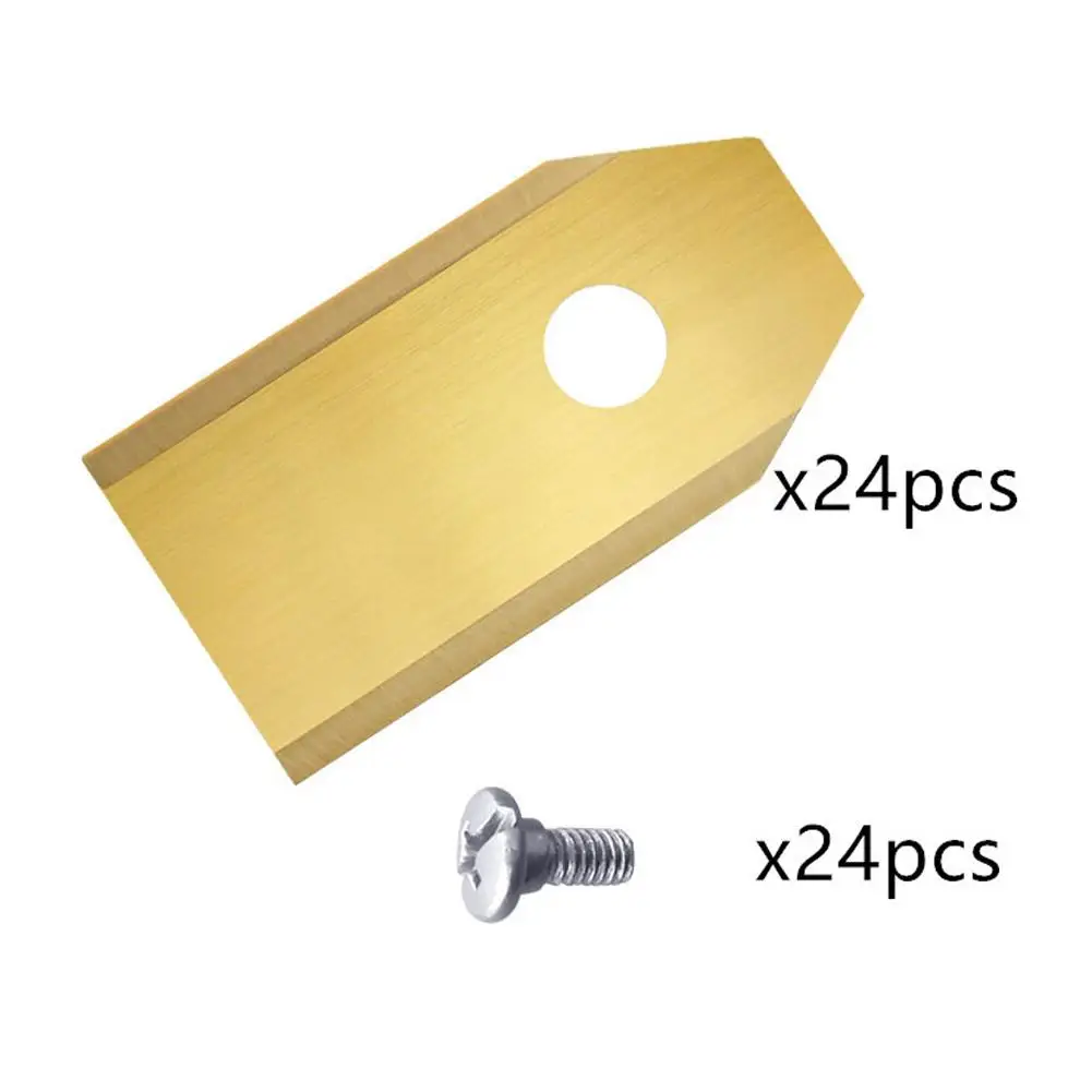 12/24/36 قطعة شفرة جزازة العشب استبدال شفرة مع مسامير ل Husqvarna ، Gardena McCulloch جزازة العشب رئيس أدوات الحدائق #5