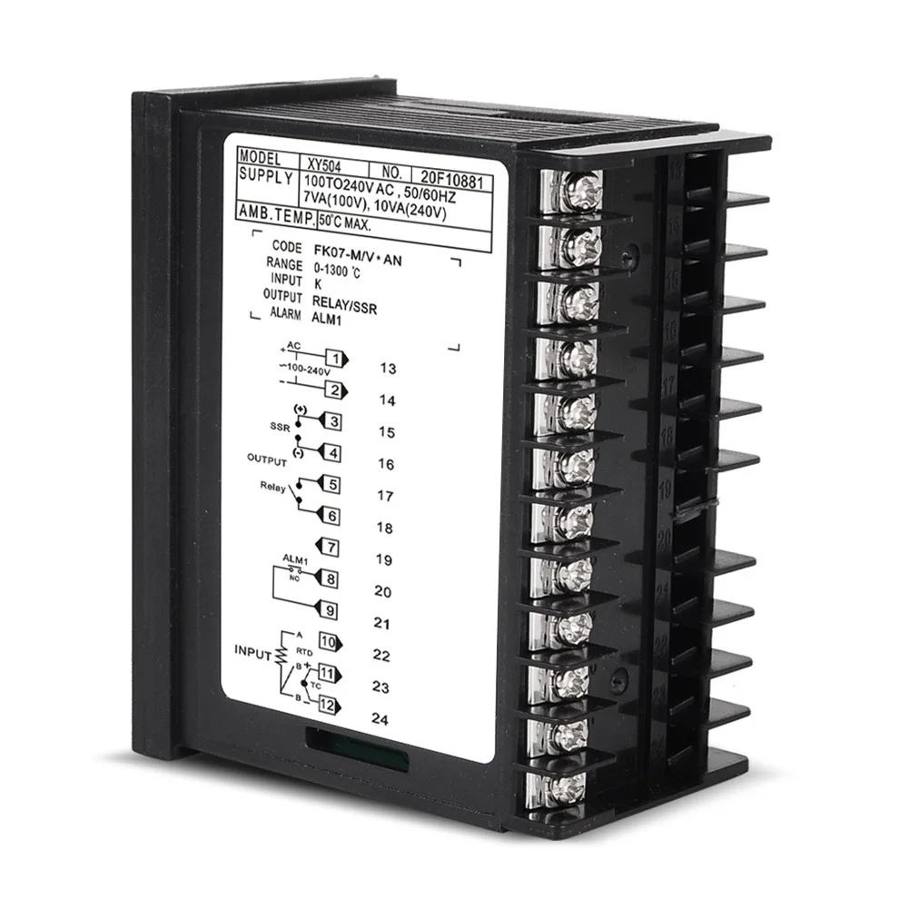 

Controller Digital Temperature 48*96*78 (mm) Auto-tune Celsius DC Or AC Four Digits Kiln Oven For Heating Control