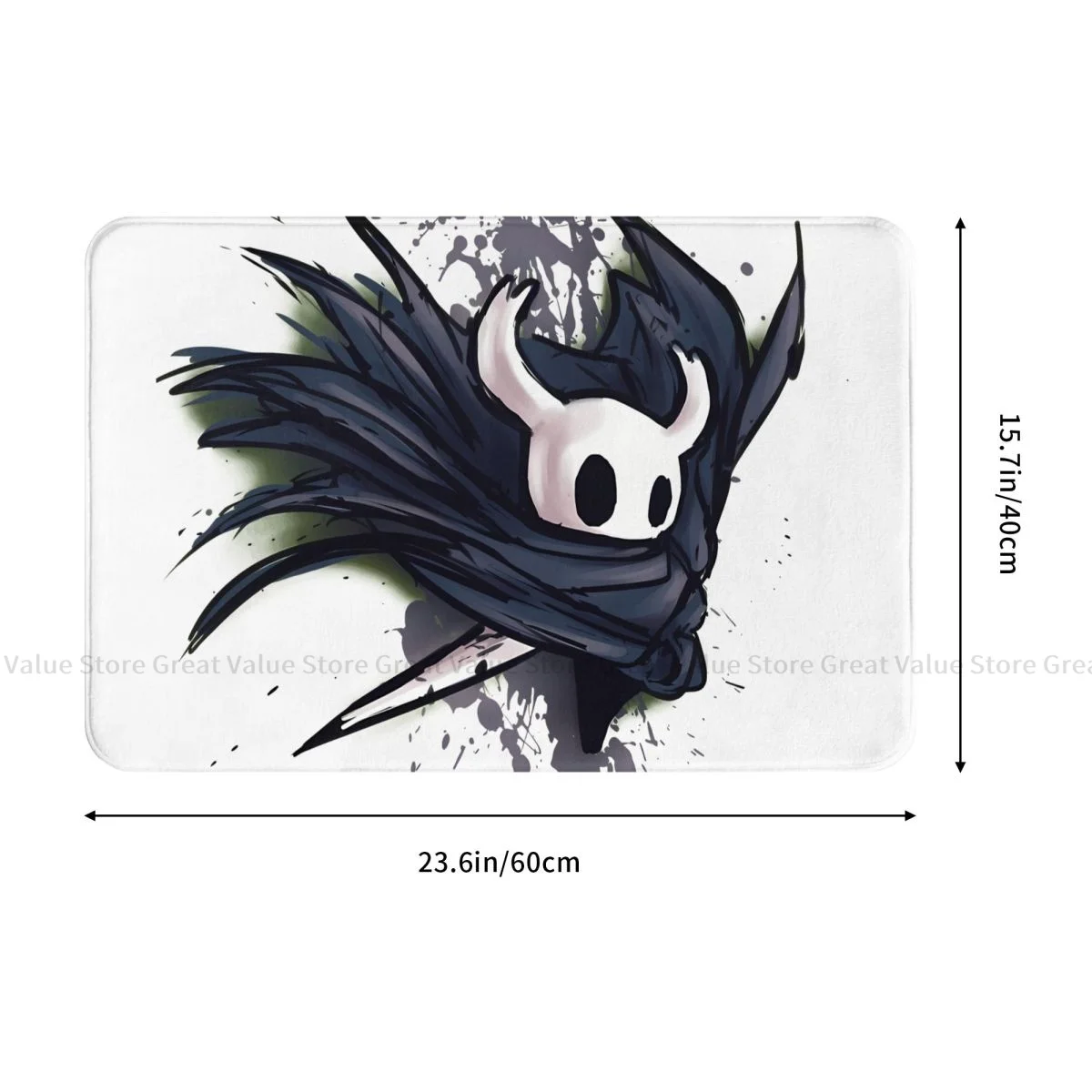 Hollow Knight Game Non-slip Doormat Classic Bath Bedroom Mat Prayer Carpet Flannel Modern Decor