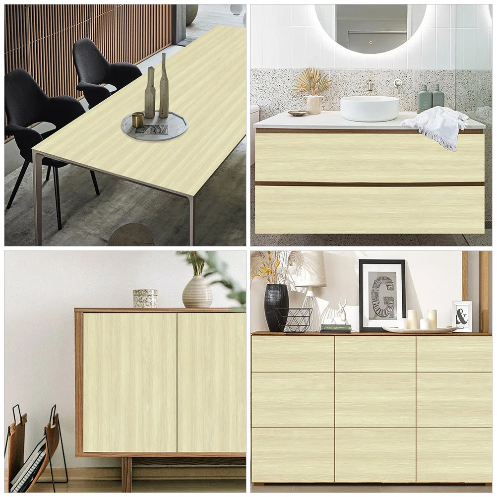 ملصق أرضيات من الخشب المحبب قابل للتقشير واللصق، بلاط أرضيات PVC مقاوم للماء، سهل الاستخدام لتزيين المنزل، ألواح أرضية قابلة للتقشير واللصق