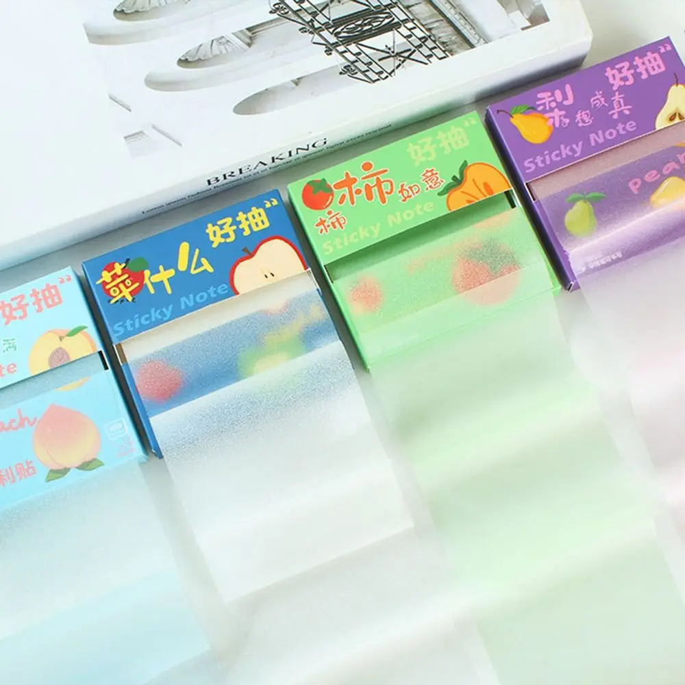 100 kartek uniwersalnych karteczek samoprzylepnych typu pull-out, perłowe naklejki do planera, notatnik, papier, artykuły papiernicze