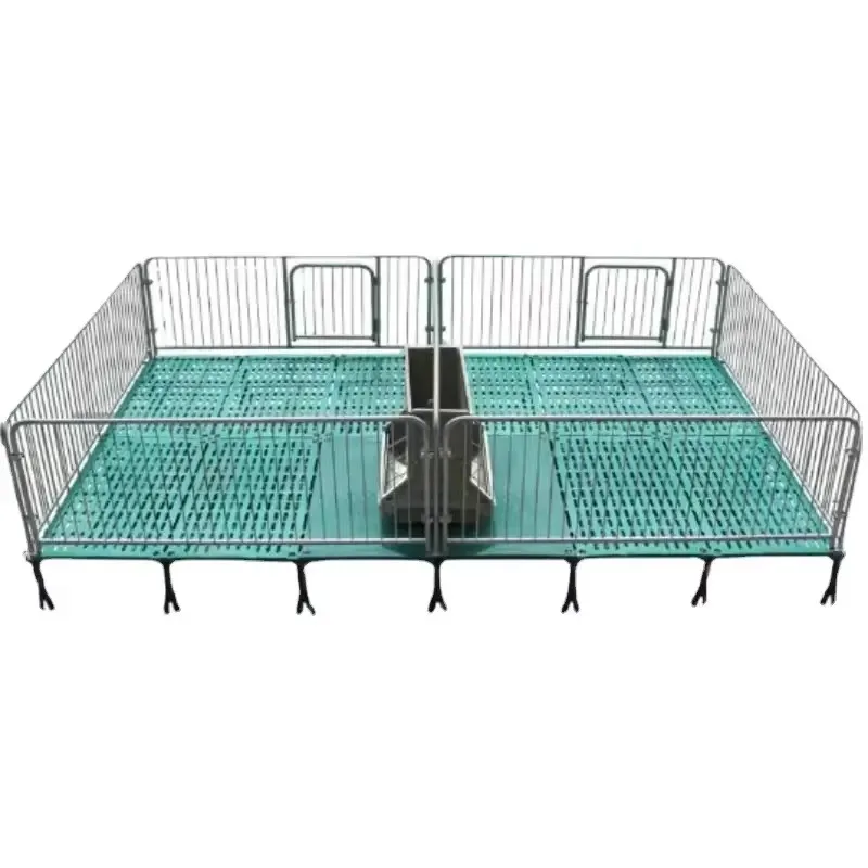 

Индивидуальное ограждение для свинарников с горячеоцинкованным композитным решетчатым полом