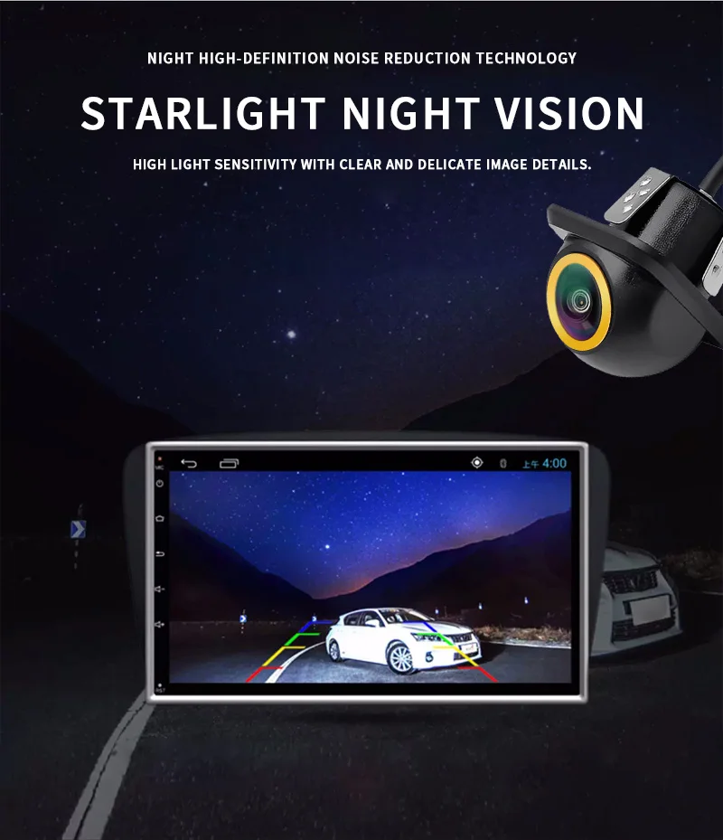 AHD 1080P/720P Fisheye Auto-Rückfahrkamera 170° ° Ultra-Weitwinkel HD Nachtsicht IP68 Wasserdichte Universelle Fahrzeug-Parkkamera – Detail 4
