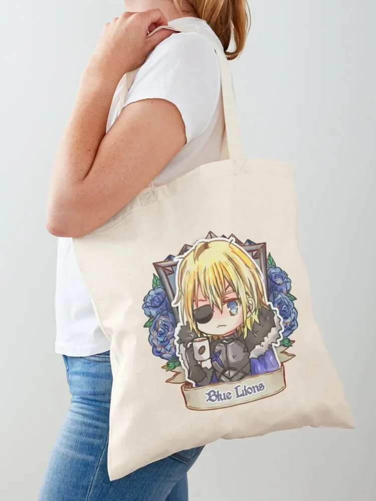 Dimitri of the Blue Lions! (Timeskip) Tote Bag Women's shopper bag shopping trolley bag canvas tote bags sac pour femme