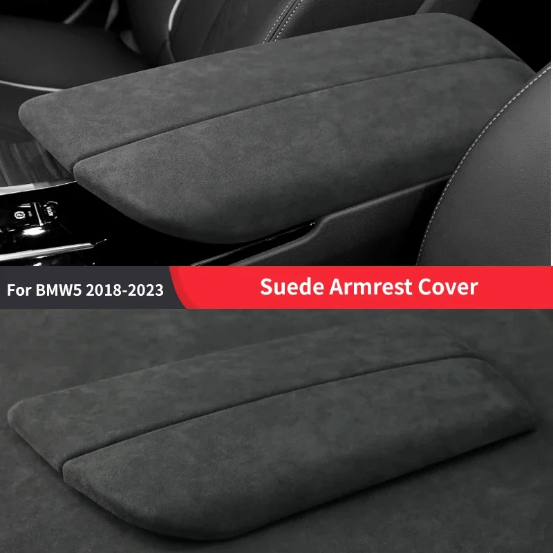 

Для BMW5 E60 F10 G30 F90 Alcanrtara замшевый чехол на подлокотник защитный чехол аксессуары для салона автомобиля
