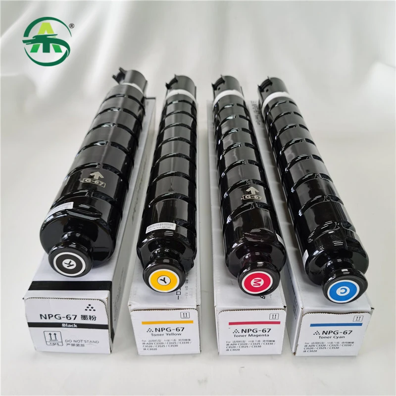 4 pc/set ir c3020 c3025 c3120 3125 c3320 c3325 3330 3520 3525 3530 dx c3720 3725 3730 cartucho de toner para canon g67 gpr53 C-EXV49