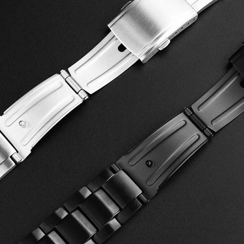 Stainless Steel Watch Band For Casio G-SHOCK MTG-B3000B/BD Solid Steel Special Flange Bracelet With Men's band