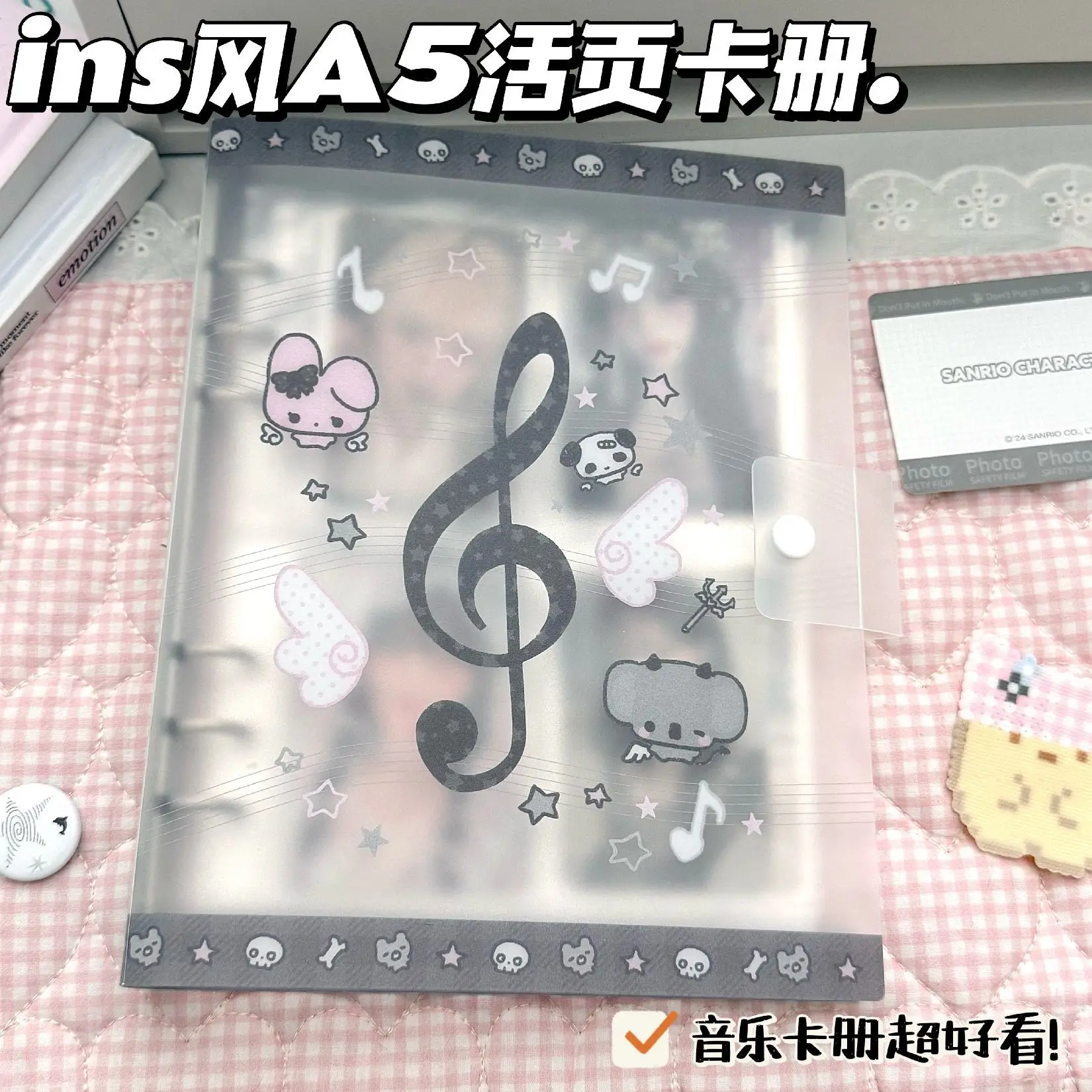 IMYY A5 Kpop Idol Photocard Holder PVC Photo Album Photo Card Binder Photocards Album for Photographs Collect Book Album 콜북바인더