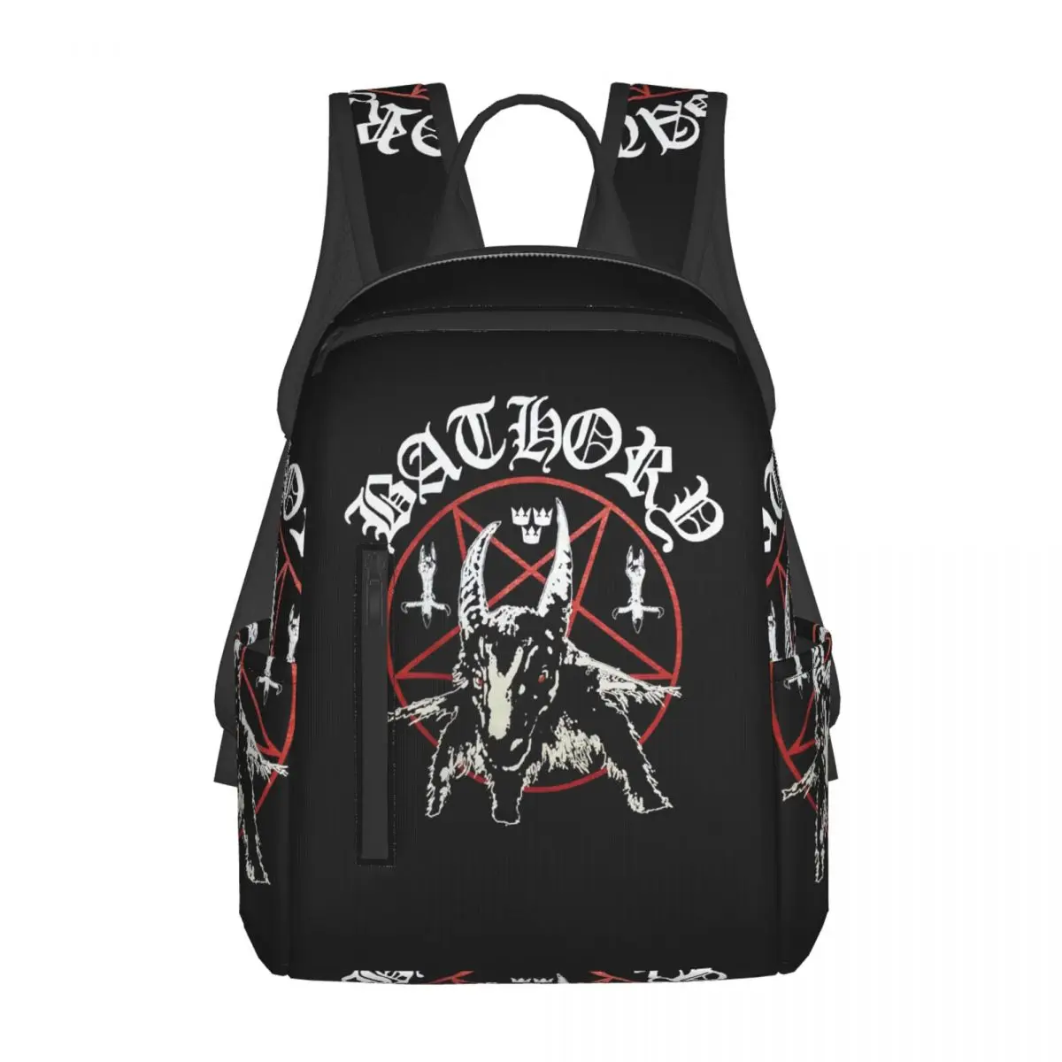 

Bathory Logo Backpack Daypack Kids BookBag School Bag Shoulder Bags for Men Women