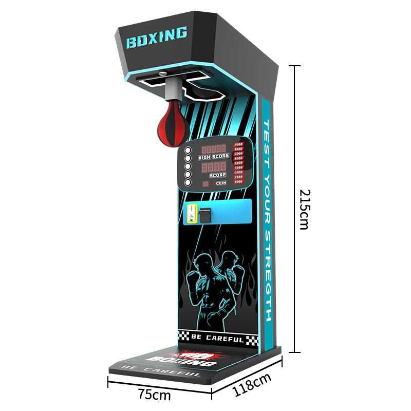 Coin Operated Boxing Target Machine Commercial Arcade Boxing Game Machine For Entertainment Center