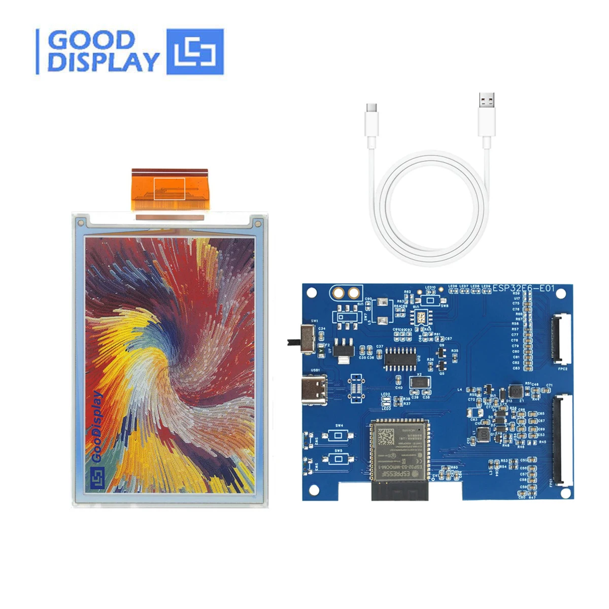 

Advanced E Ink Spectra 6 E6 Display Module 4"7.3"13.3inch Full Color E-Paper Display with Driver Board