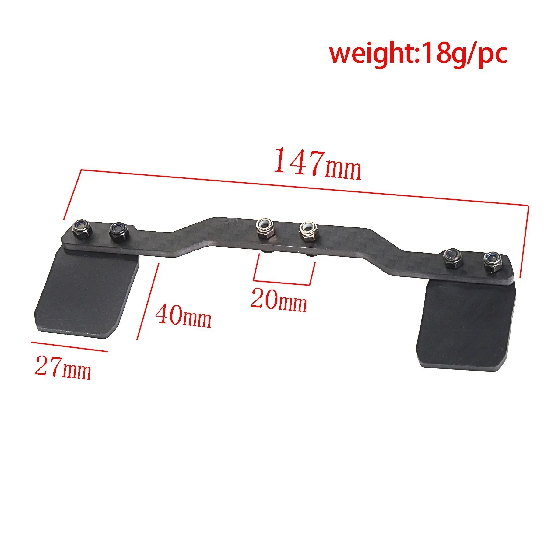 Aluminum Alloy Mud Guard for Arrma Grom, Front Rear Dust Fender Anti-Splash Dirt Protection Smooth Driving Upgrade Parts