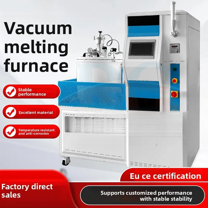 

1200℃Vacuum Medium / Frequency Induction Hot High Temperature Metal Alloy Melting Casting Furnace