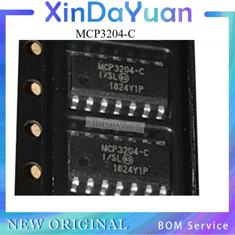 5 Pcs MCP3204 MCP32… - image