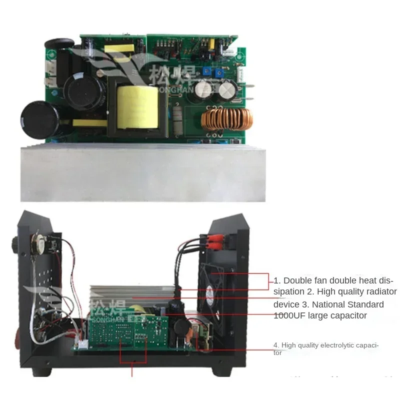 1000W Stainless Steel Weld Bead Processor Argon Arc Welding Spot Weld Cleaning Machine Electrolytic Polishing Machine