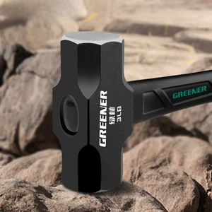 Búa kháng mạnh mẽ tuyệt vời, Solid-Martele, Công cụ xây dựng trên tường, Công cụ Đá Công nhân, Công cụ chuyên nghiệp 10 Nhà khảo sát Benzomatic bán hàng chính - №2