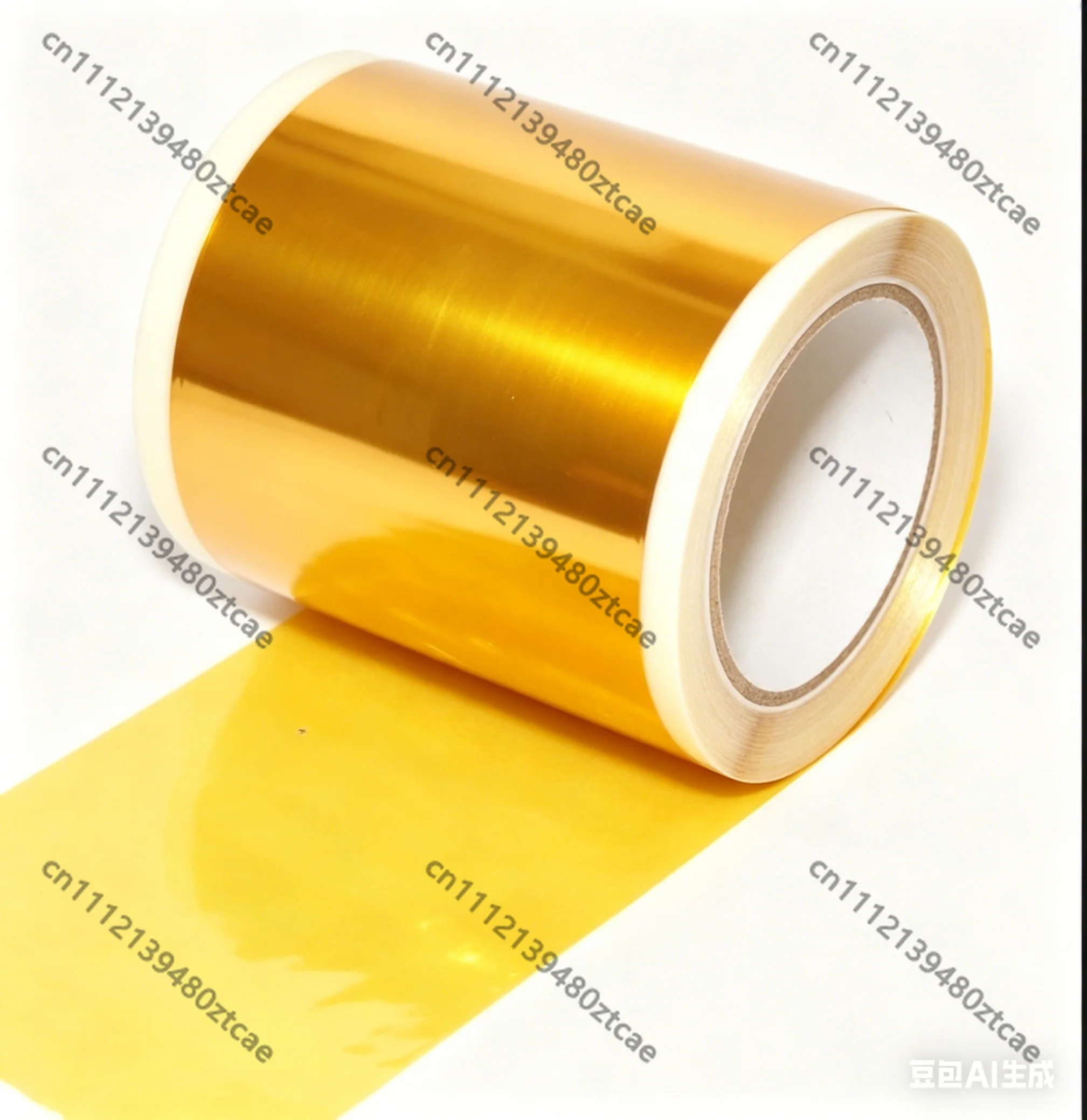 Ultra Thin High Temp Insulation Film, Non Adhesive Polyimide Gold Paper, 0.006mm Thick Heat Resistant Material