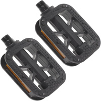 A pair Bicycle Pedals Ultralight Flat Platform Bike Pedals for Mountain Bike Cycling Sealed Bearing Pedals