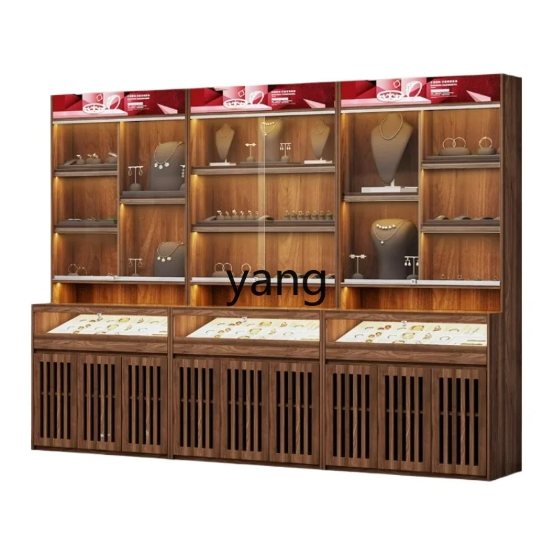 

LTT glass door display case merchandise antique jewelry display case merchandise museum display stand