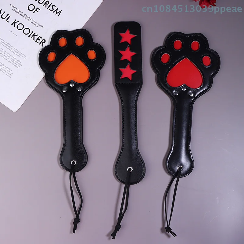 1 Pc PU Leather Horse Crop Soft Anti-slip Handle Riding Paddle Equestrian Riding Crop Sports Game Role Play Whip