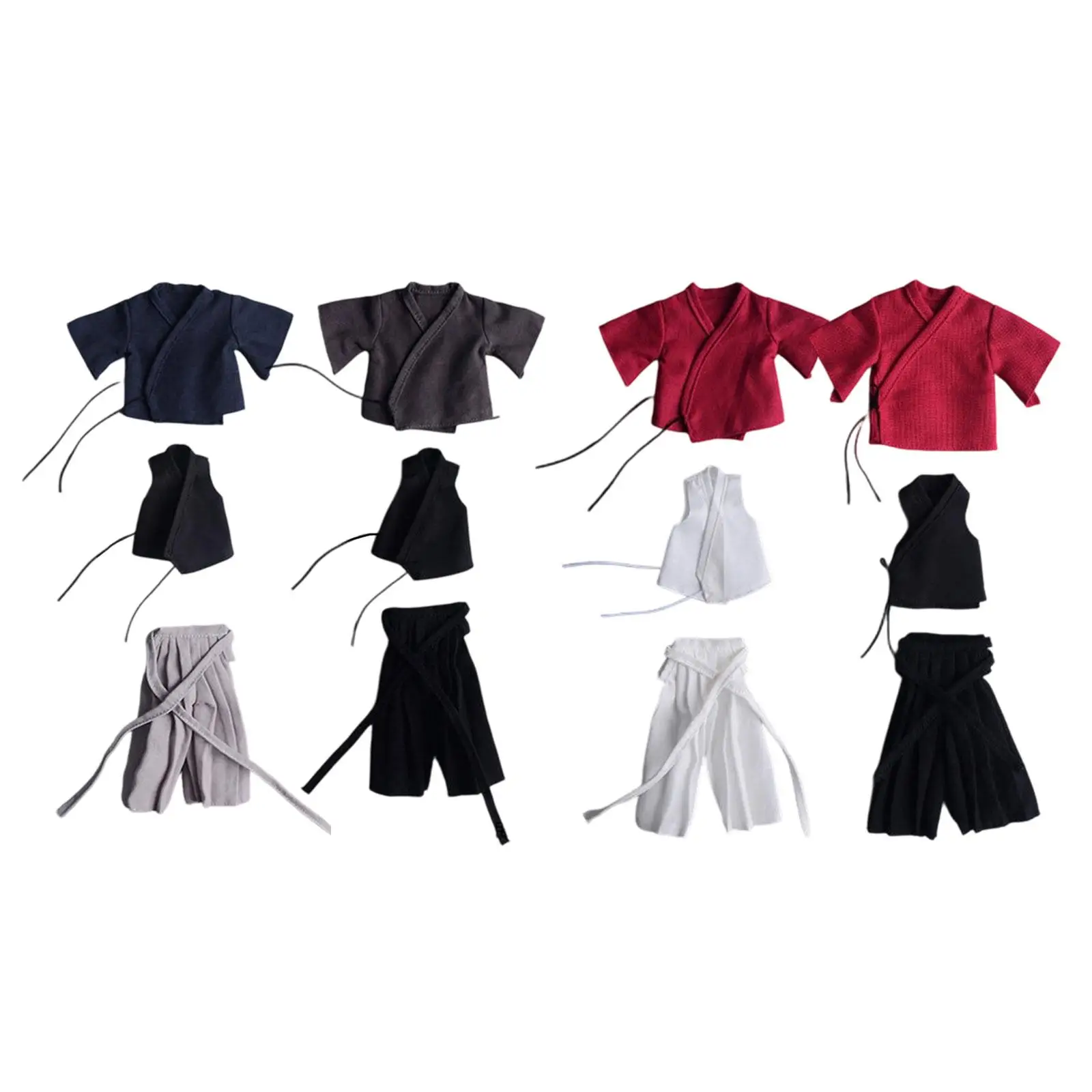 

Одежда для фигурок в масштабе 1/12, миниатюрные наряды, костюмы для кукол, для 6-дюймовых мужских фигурок