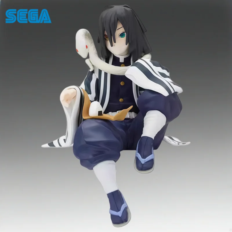 

В наличии Sega, оригинальная фигурка Demon Slayer Iguro Obanai, модель куклы, новая коробка, игрушки, модель гаража, коллекционная