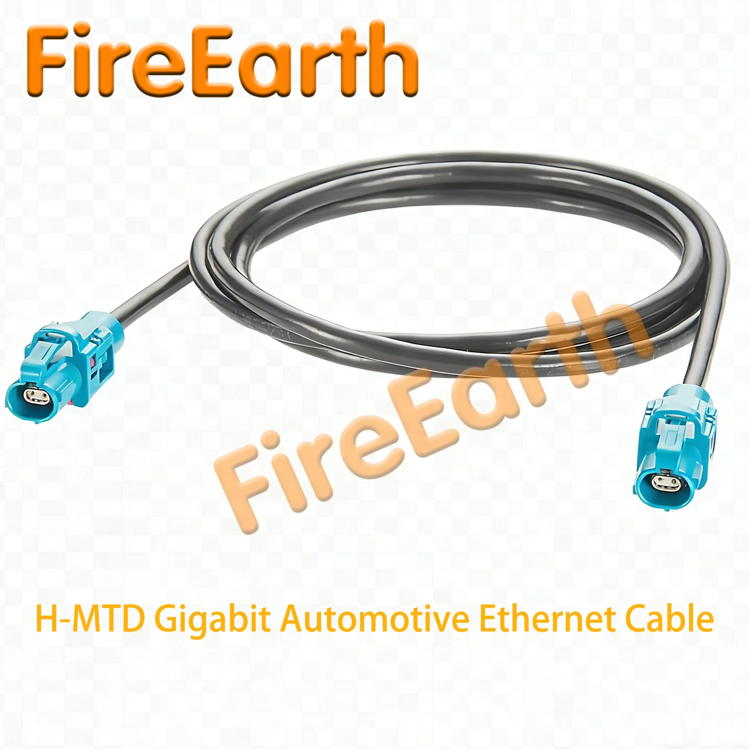 E6K10A-1CAZ5-Z Rosenberger H-MTD Gigabit Automotive Ethernet Cable, 100/1000BASE-T1 Media Converter HMTD Cable, LCA-101-1000-Z-Z