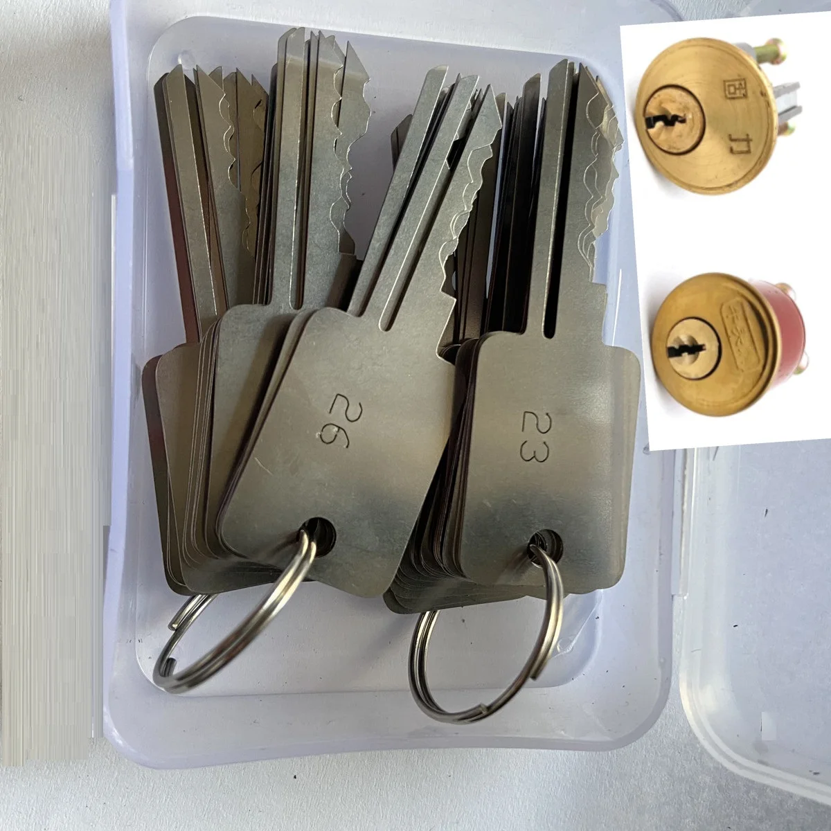 Profissional Lock Pick Set, Master Keys Lock Pin, chave quebrada extrator, ferramentas manuais, remover ganchos, 48in 1